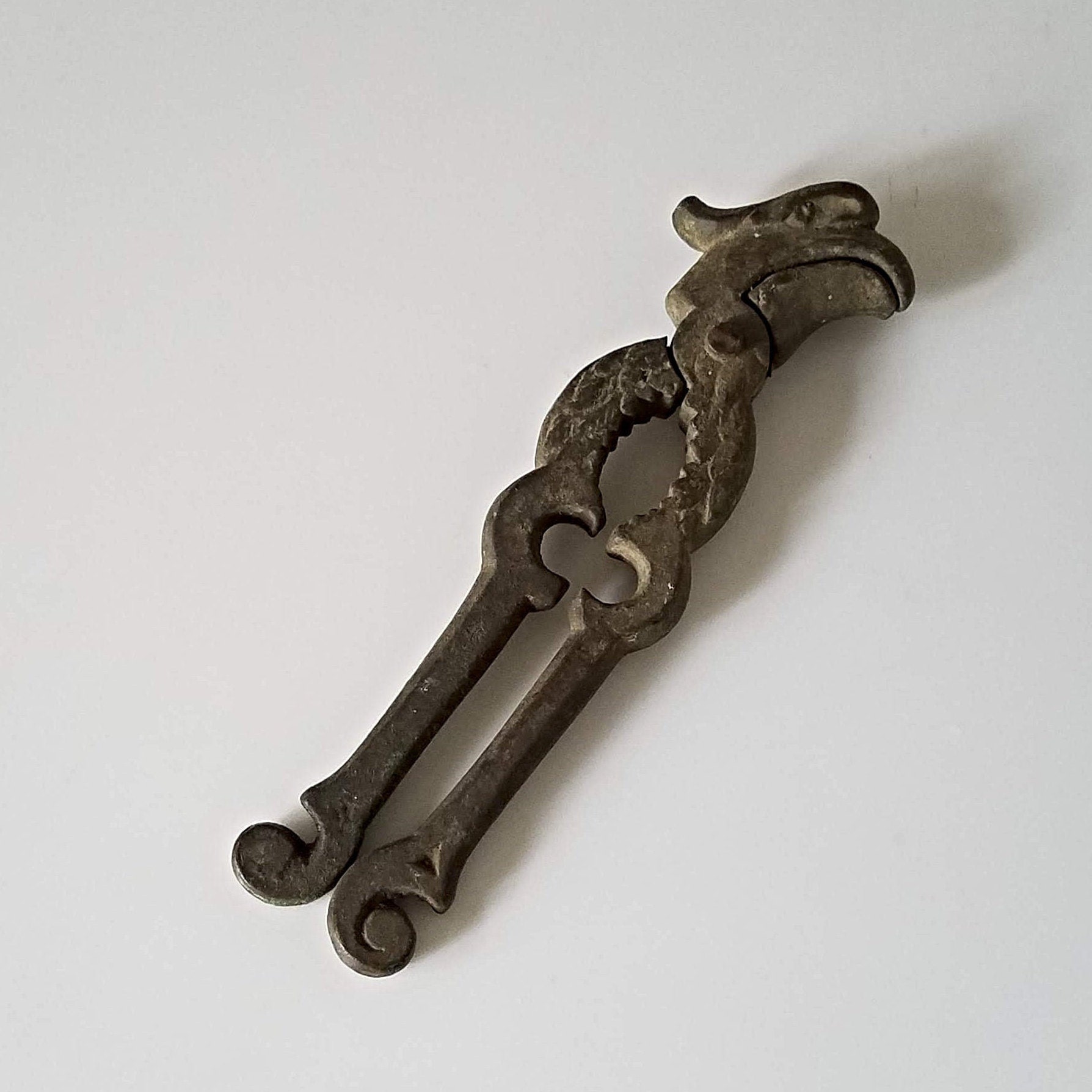 Antique Nut Cracker, Eagle Nutcracker Collectible Rustic Kitchen Tools