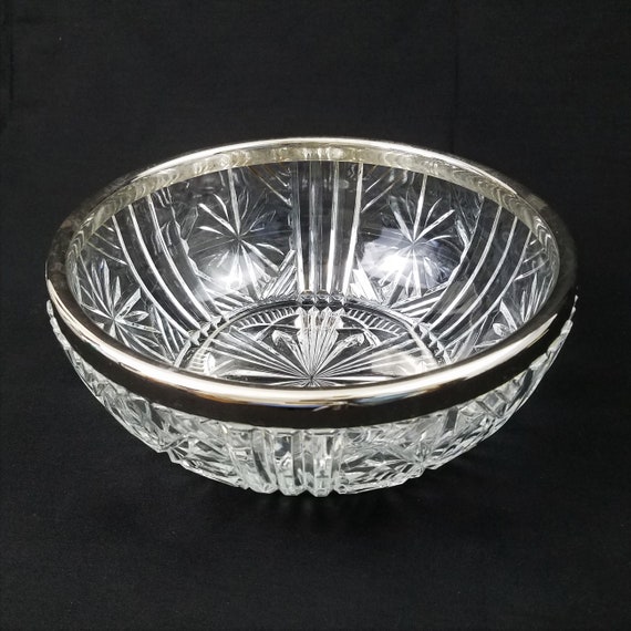 Antique Crystal Cut Glass Bowls Glass Designs