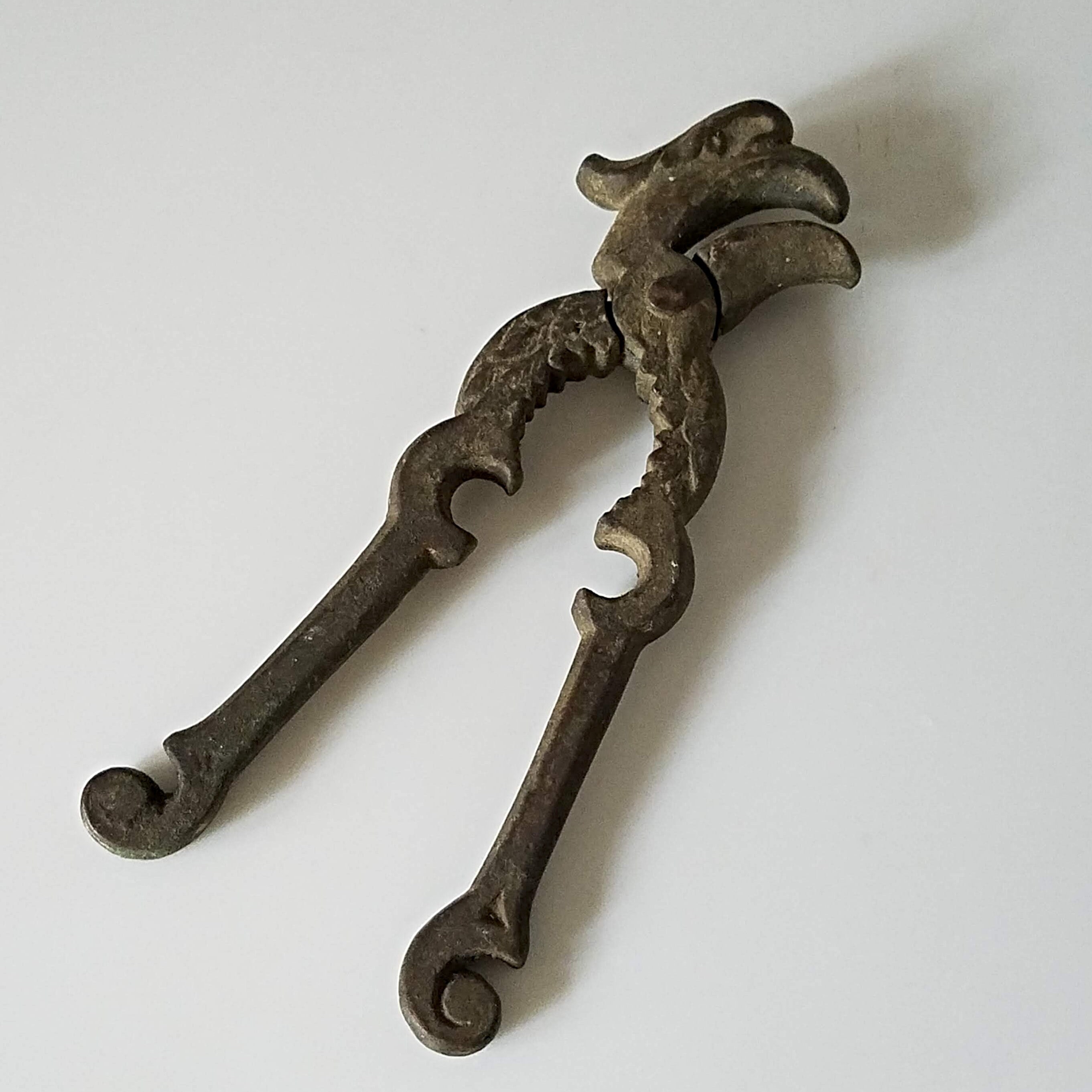 Antique Nut Cracker, Eagle Nutcracker Collectible Rustic Kitchen Tools