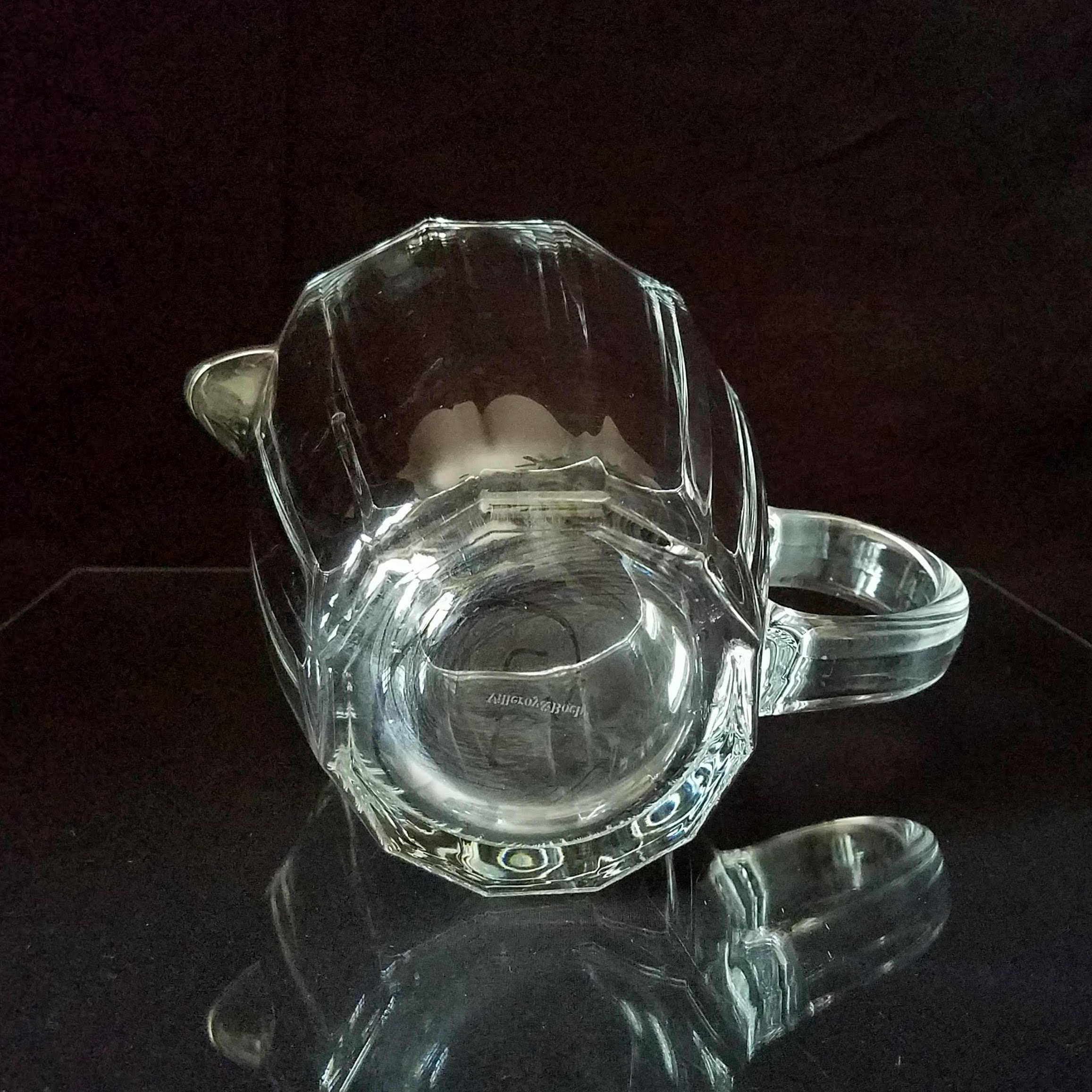 Villeroy & Boch Clear Pitcher, Tondo Crystal Pitcher or Vase