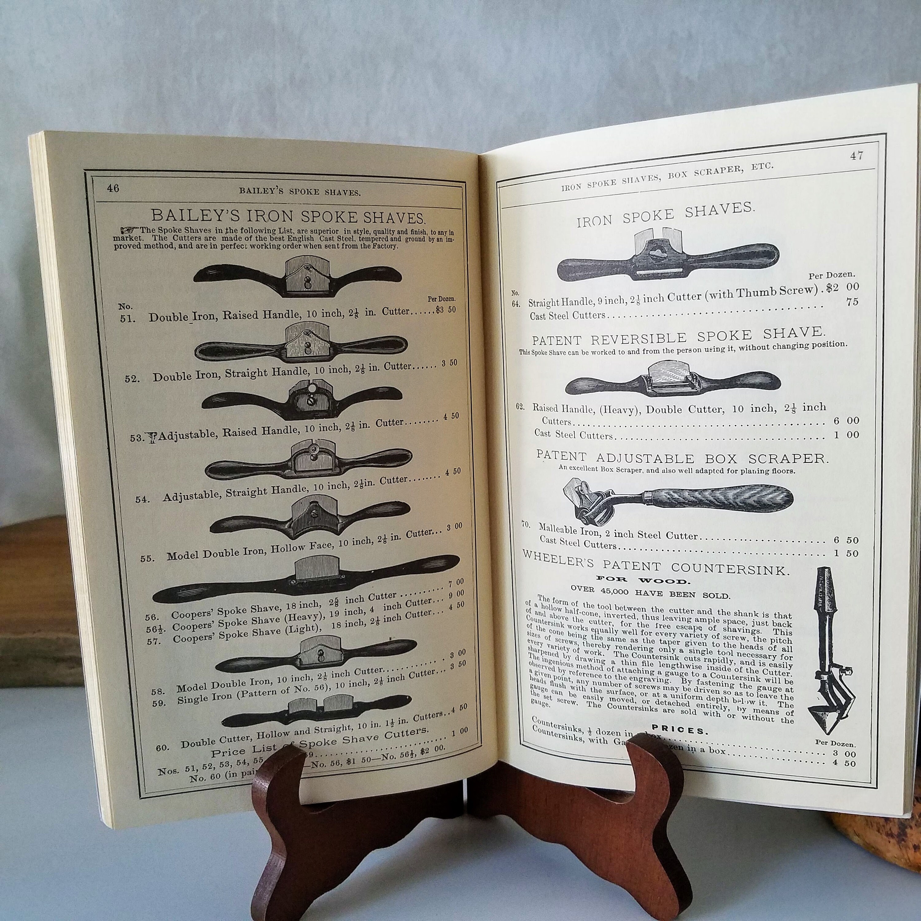 1879 Price List of Tools and Hardware Stanley Rule and Level Co, Second Printing April 1978