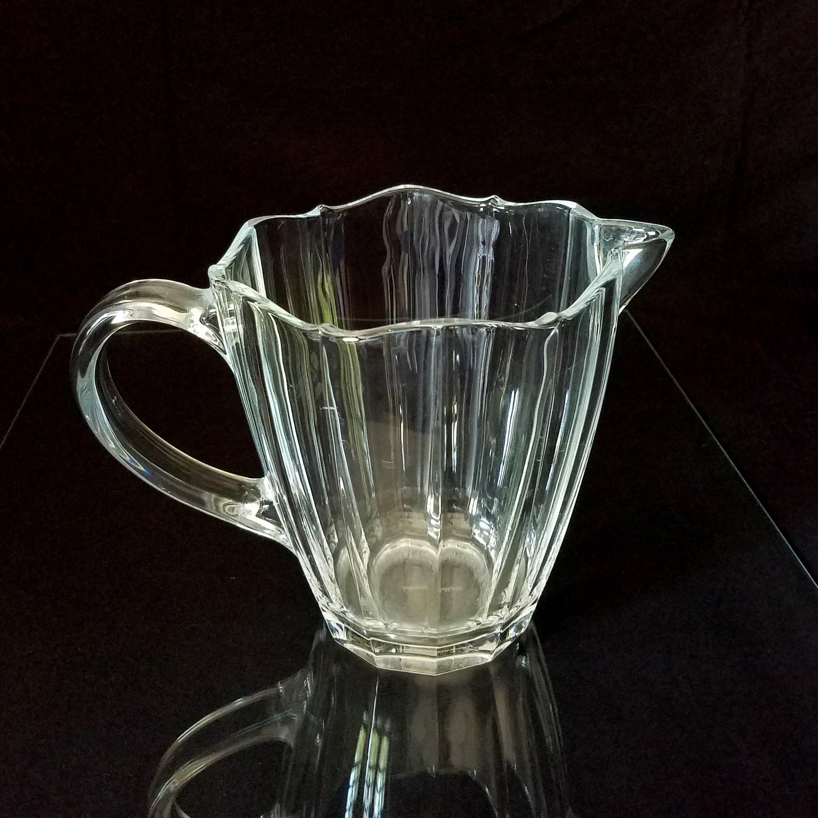 Villeroy & Boch Clear Pitcher, Tondo Crystal Pitcher or Vase