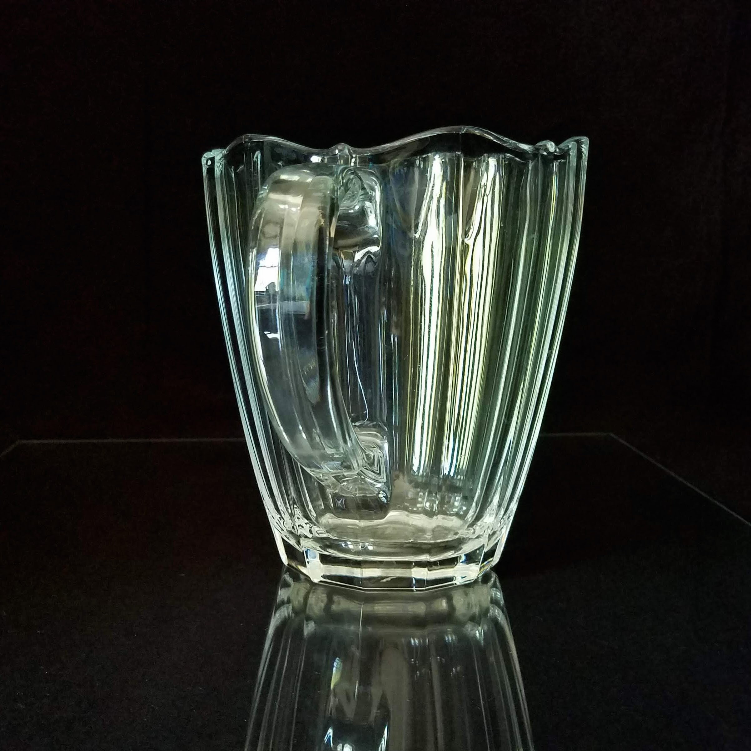 Villeroy & Boch Clear Pitcher, Tondo Crystal Pitcher or Vase