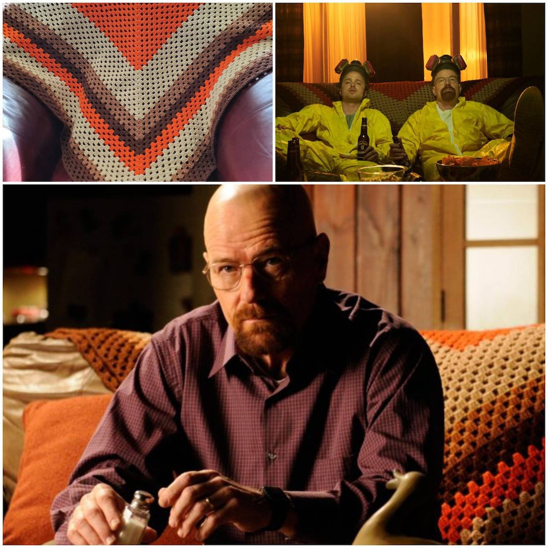 Breaking Bad Crochet Blanket Walter White Etsy