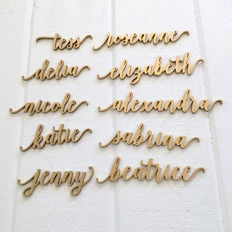 Personalized Wedding Plate Names Wedding Table Names Custom Etsy