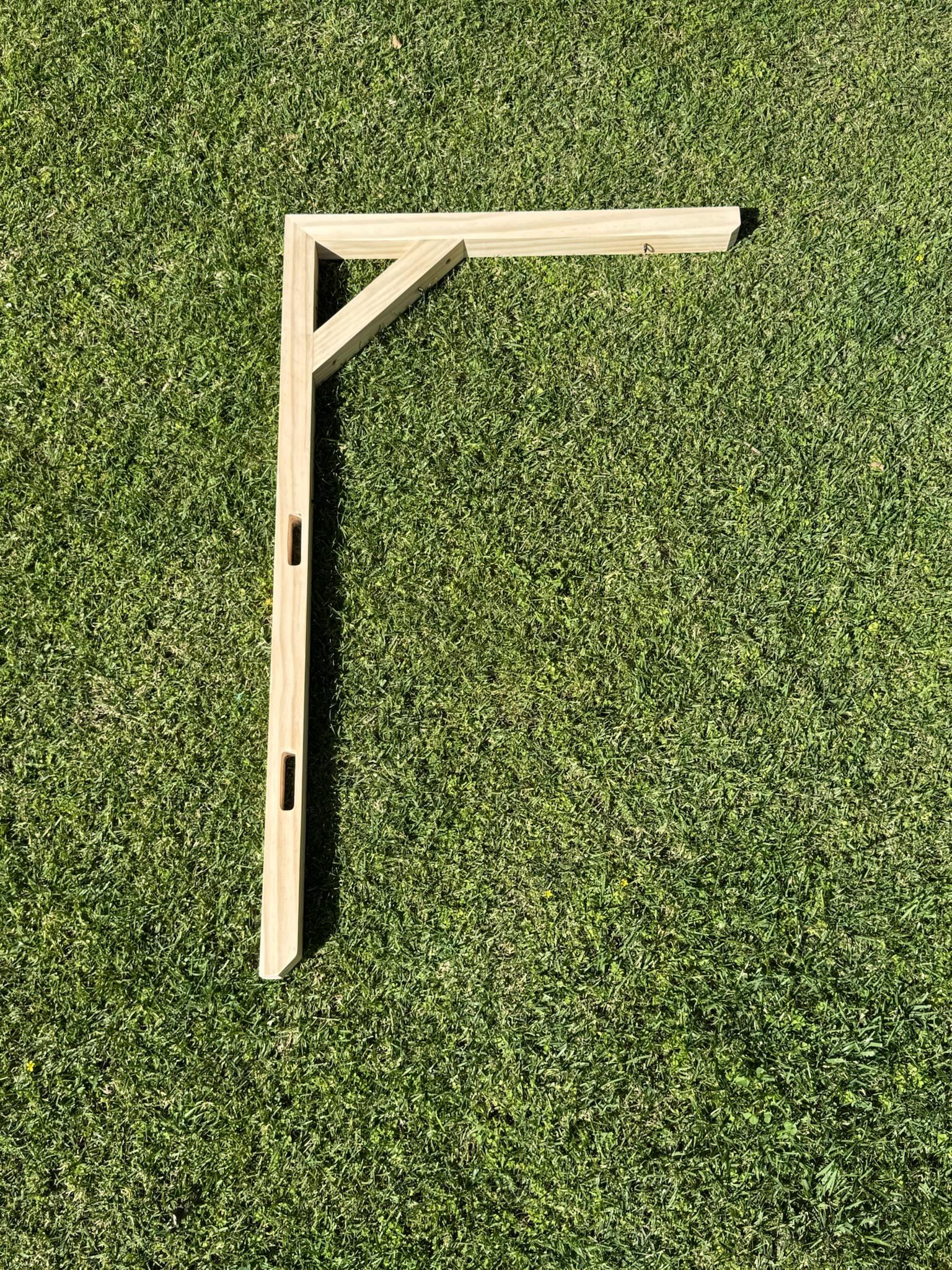 Wooden Canopy Sign Holder | Wood Hanging Arm Bracket | Holder Mount Pop ...