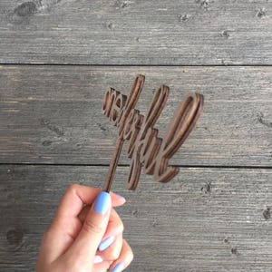 Onederful Cake Topper, 8 inches wide, One Cake Topper, First Birthday, 1st Birthday, Turning One, I am 1, Unique, Wood, Laser cut image 8