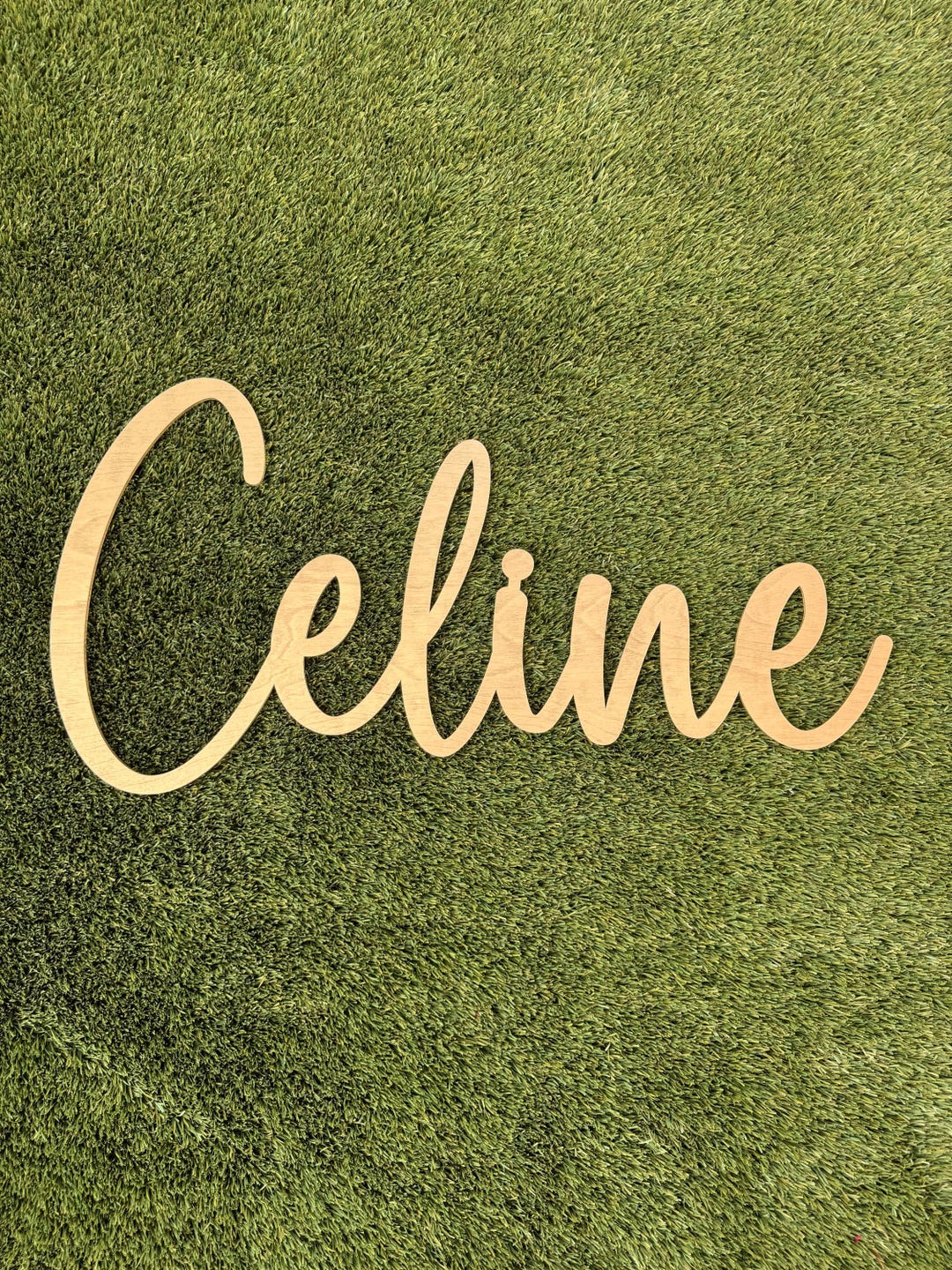 Custom Laser Cut Wooden Name Sign, Nursery Decor - Etsy