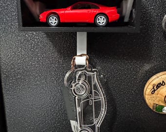3D Printed Garage Key Holder – Car Enthusiast Gift, Key Organizer