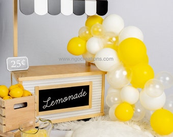 Lemonade Stand with Mini Crates - No Accessories Included - Free Local Pick Up or Add-On Fee for Shipping