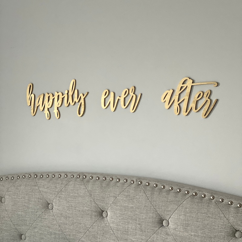 Happily Ever After Sign - Etsy