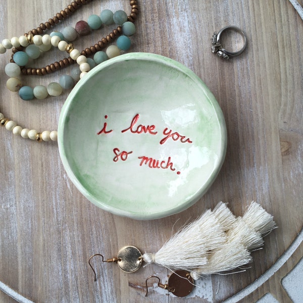 Ti amo così tanto Ring Dish