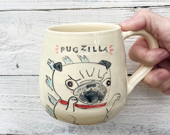 Pug Mug Pugzilla