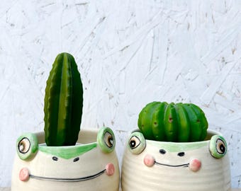 Frog Toad Planter