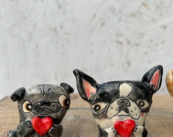 Dog Lover Gifts / Heart Dogs-MTO