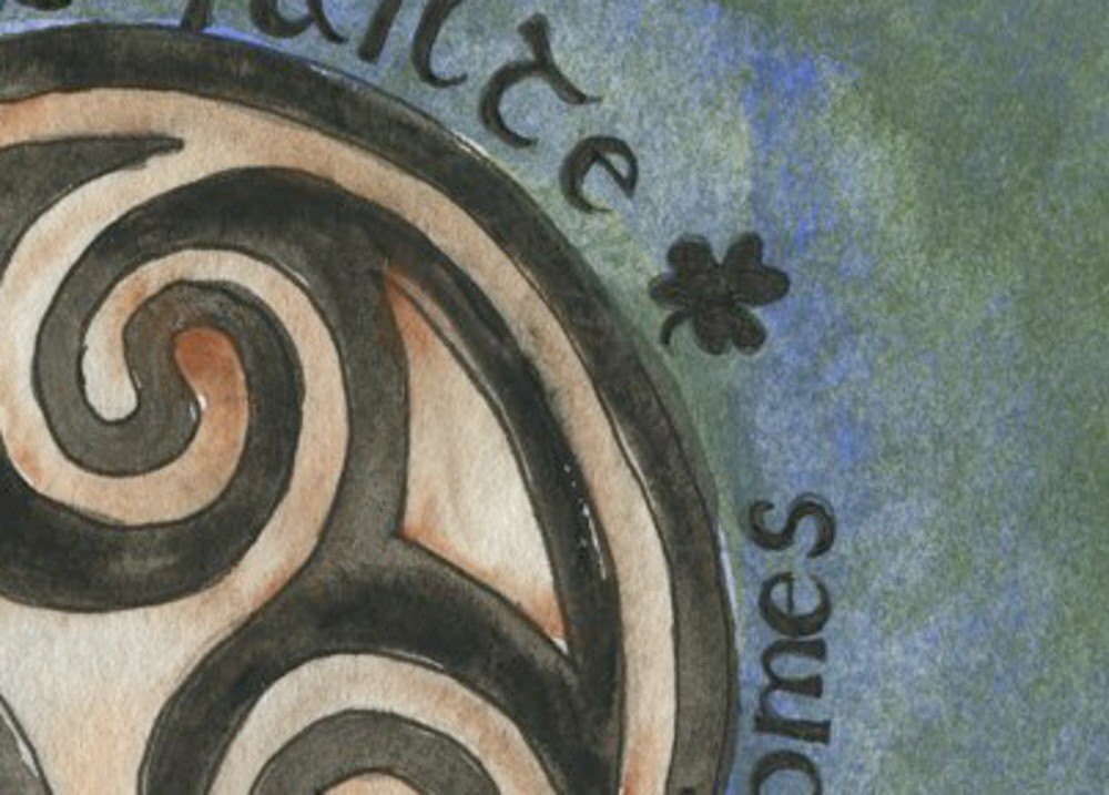 Celtic Knot Cead Mile Failte A Hundred Thousand Welcomes - Etsy