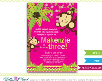 personalized twin invite second birthday invitation card for etsy