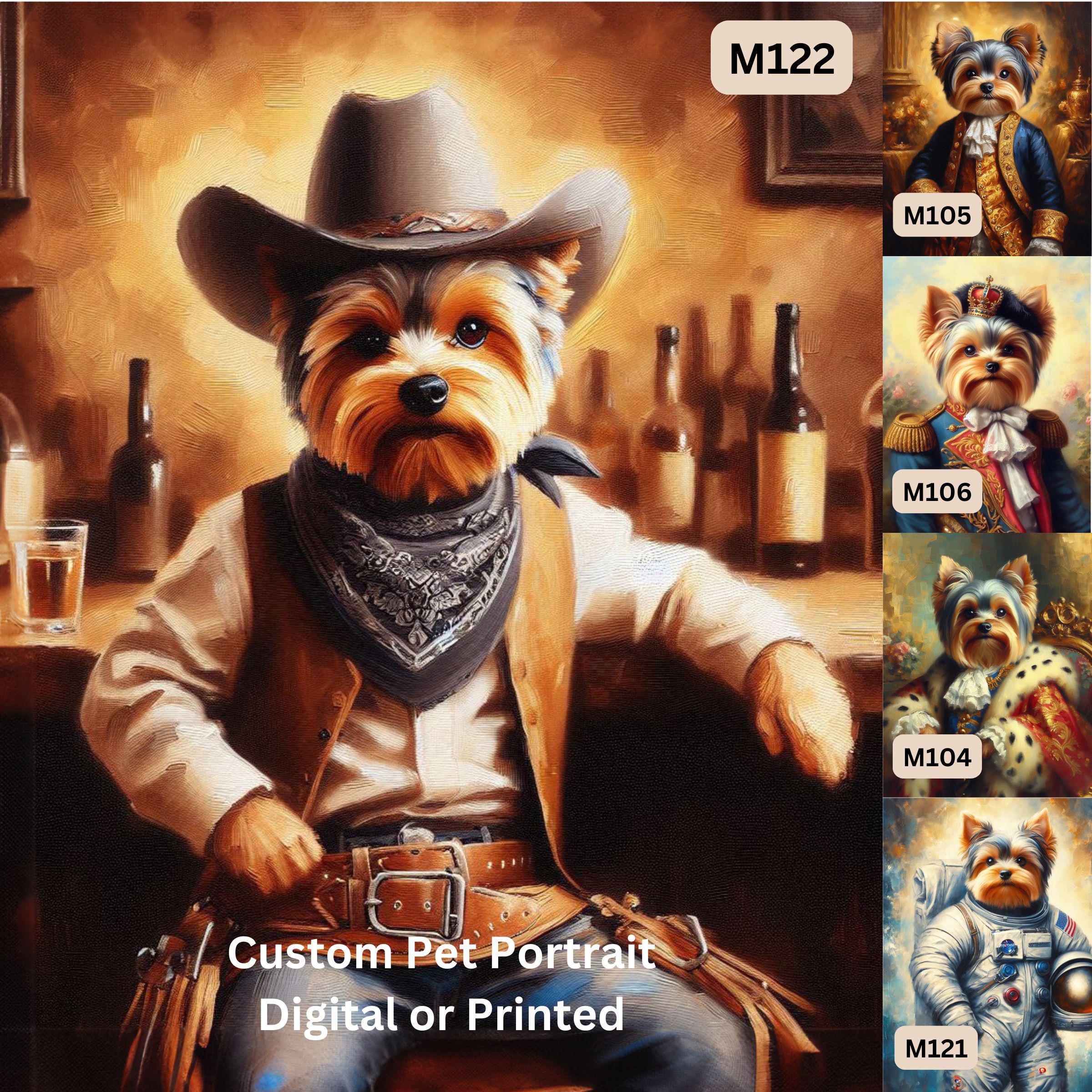 Cool Pet Portrait - Etsy