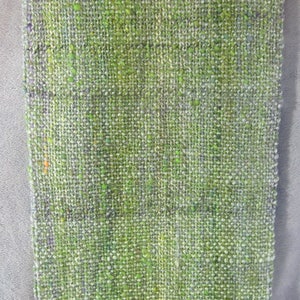 Field and Stream handwoven wool, silk, and bamboo blend scarf image 3