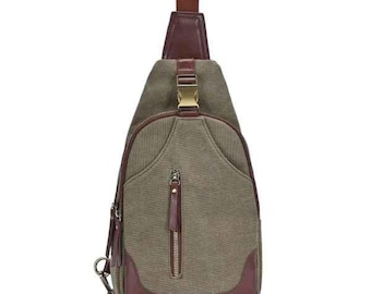 Samara Olive Sling Bag