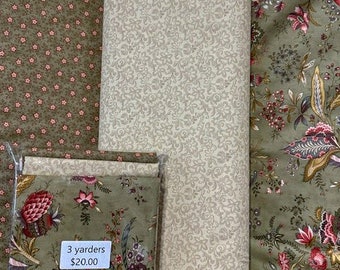 3 yard Fabric Bundles