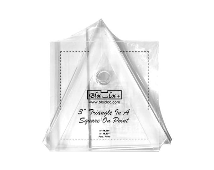 Triangle in a Square On Point Ruler