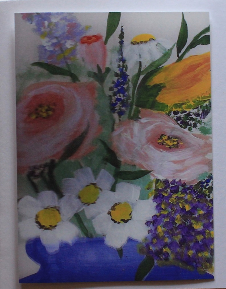 Notecard Handpicked Bouquet Beautiful