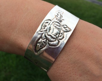 Sterling Silver Handcrafted Cuff Bracelet