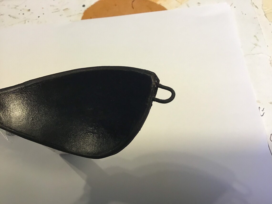 Strapless Handmade Leather Eye Patch Strapless for eye wear Etsy