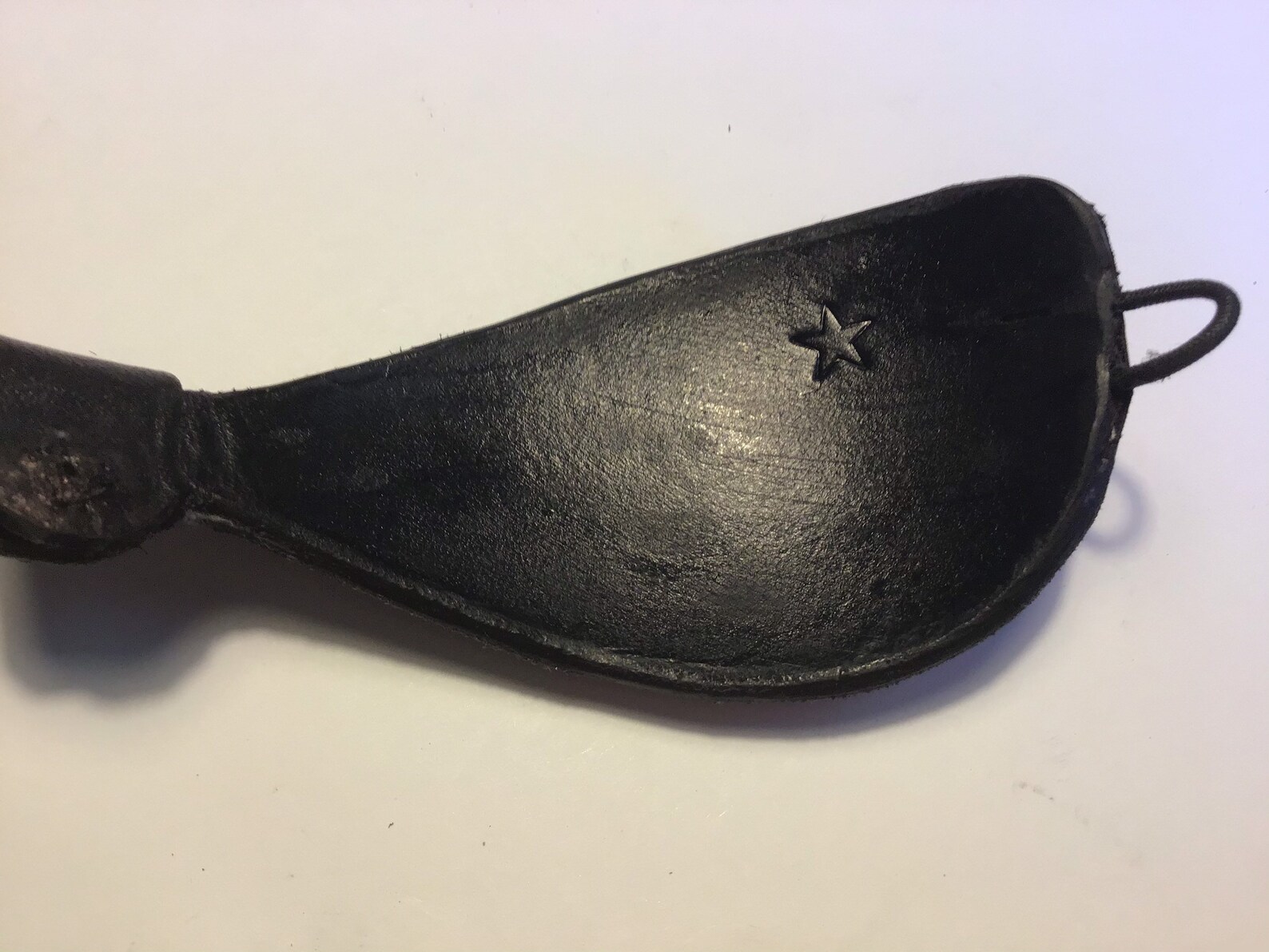 Strapless Handmade Leather Eye Patch strapless for Eye Wear Etsy