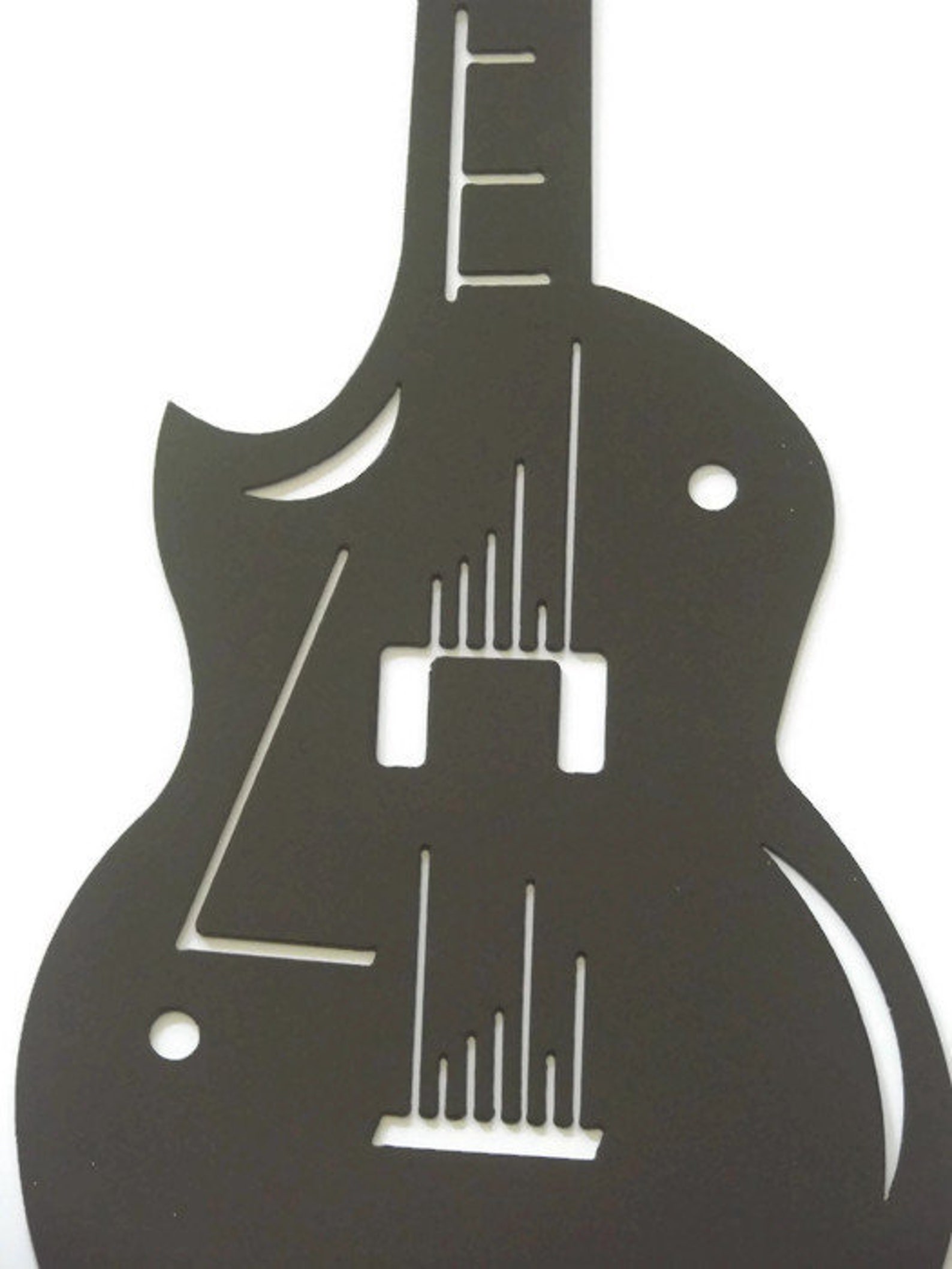 Les Paul Gibson Guitar 16 Gauge 24 1/2 Inch Metal Wall Etsy