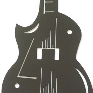 Les Paul Gibson Guitar 16 Gauge 24 1/2 Inch Metal Wall Etsy