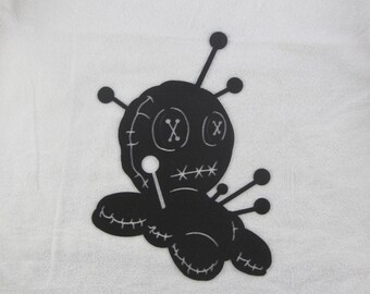 Voo Doo Doll CNC Plasma Cut Metal Wall Sculpture