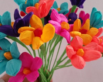 Mexican Paper Flowers Etsy