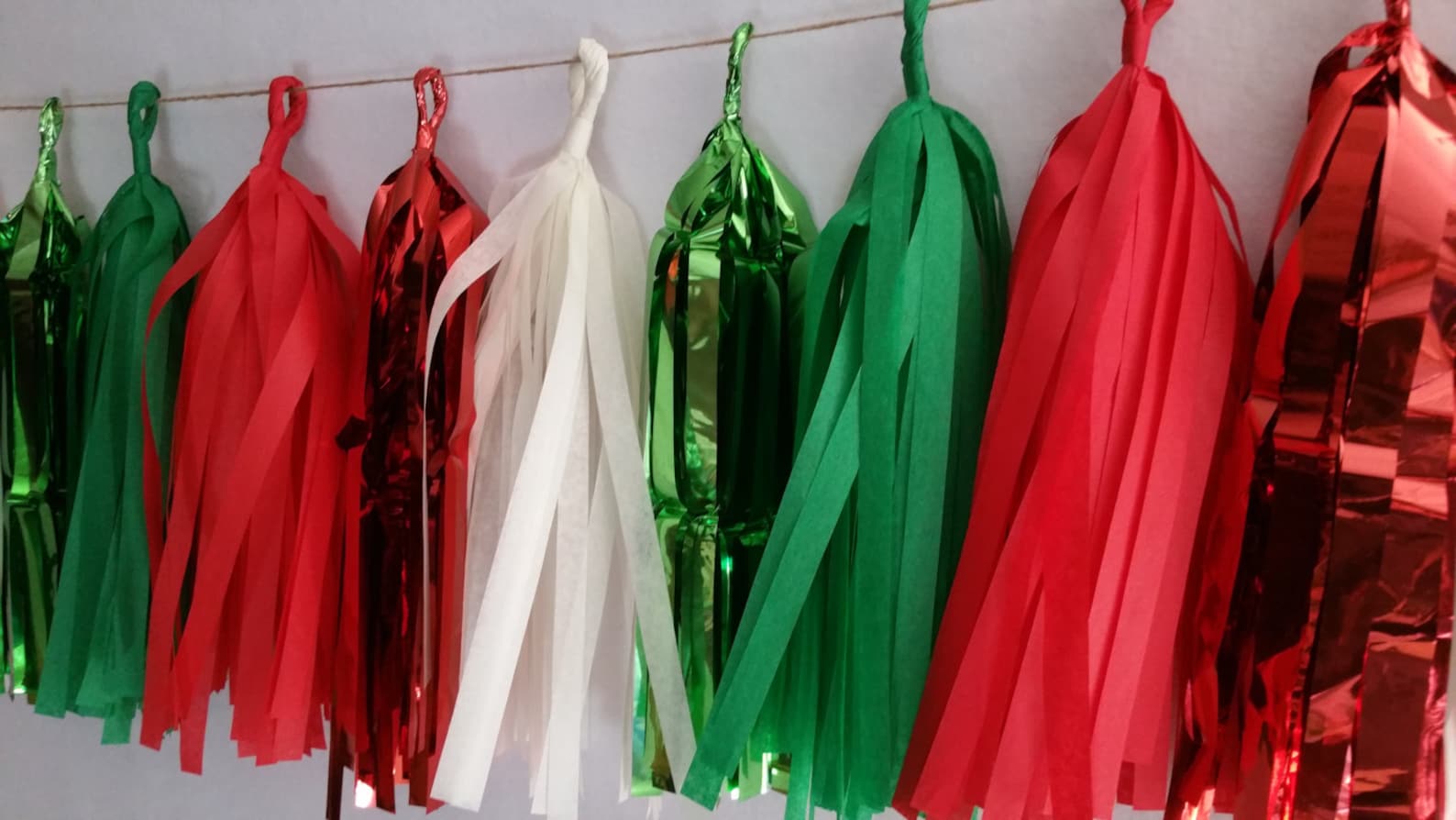 20 Tassel Mexican Tissue Paper Garland Mexican Party Etsy