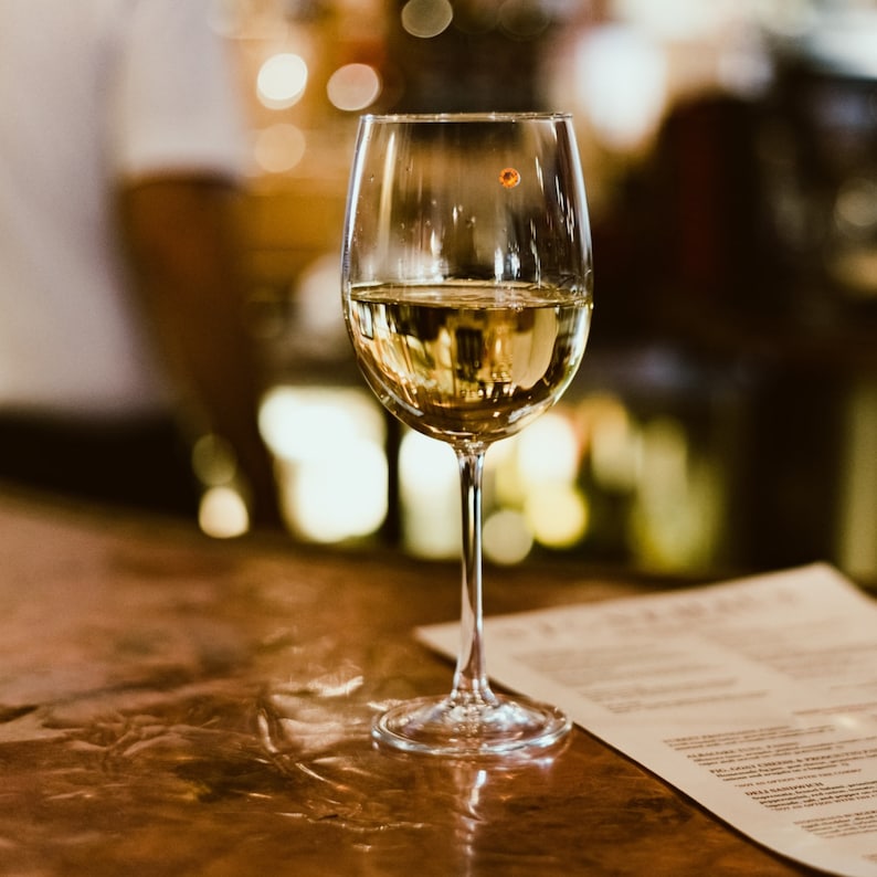 Swarovski Crystal Wine Glass Charms Great Birthday Etsy