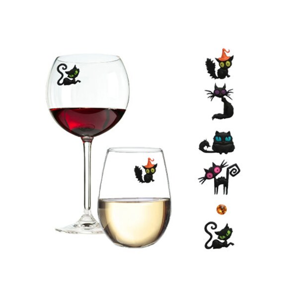 Cat Wine Glass - Etsy