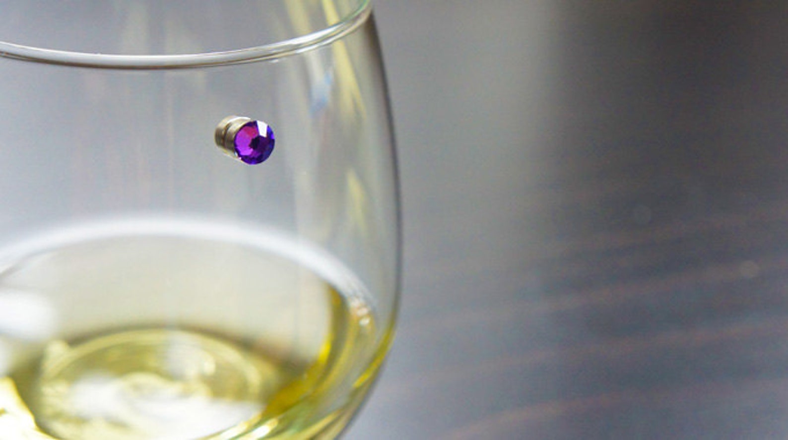 Swarovski Crystal Wine Glass Charms Wedding Wine Etsy