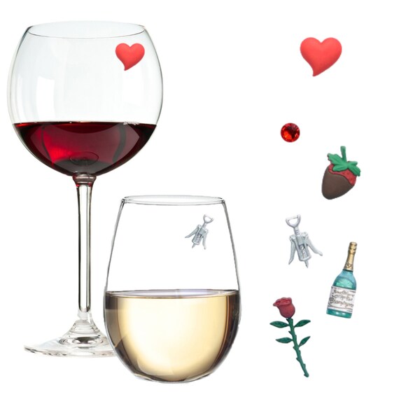 Magnetic Stemless Wine Glass Charms Set Of 8 Perfect For The Beach And Nautical Lover Themed Barware Afsaana Com Magnetic Stemless Wine Glass Charms Set, Stemless Wine Glass Charms