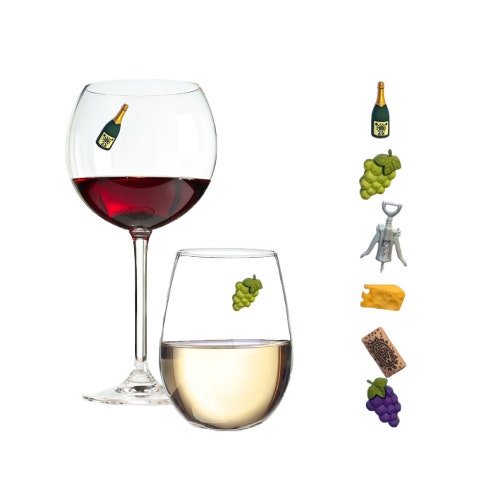 Christmas Wine Glass Charms for Entertaining Etsy