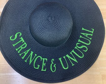 Custom Embroidered Floppy Sun Hat