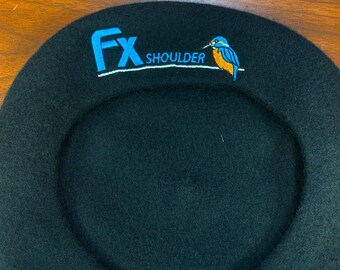 Custom Logo Embroidered Beret