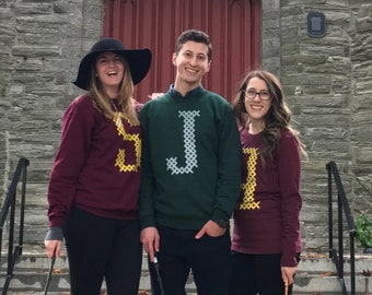 Iniziali stampate personalizzate per adulti e ragazzi