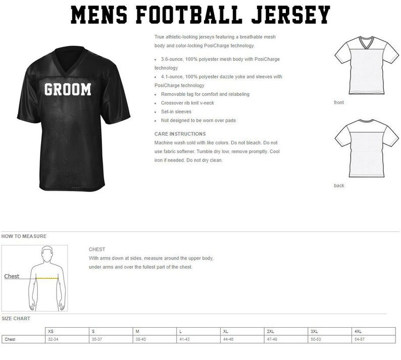 SET OF 2 Custom Football Jerseys Just Married Save the Etsy