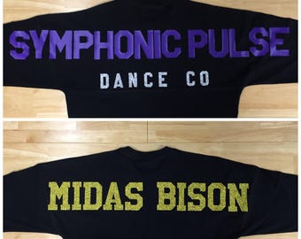 Custom Text Dropped Shoulder Jersey