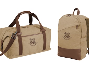 Weekender and Backpack Set