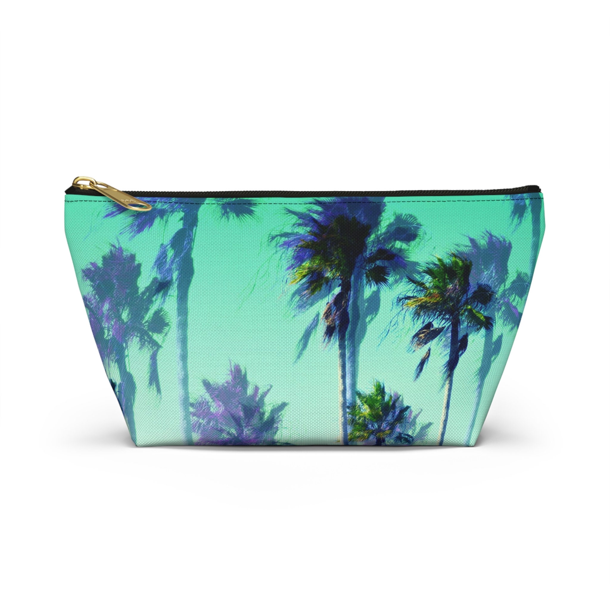 Jungle Green Palms Carry-all Pouch Palm Trees Style Zip - Etsy