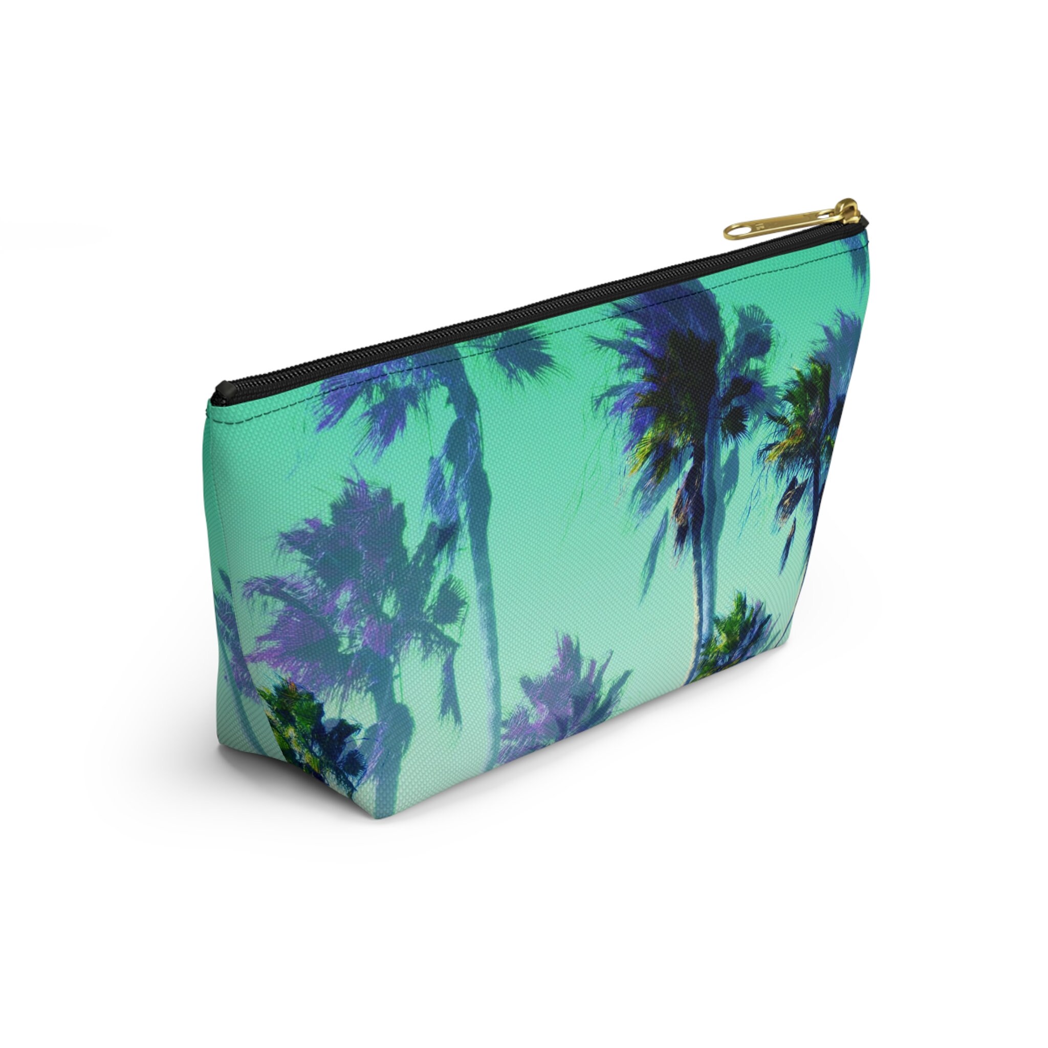 Jungle Green Palms Carry-all Pouch Palm Trees Style Zip - Etsy