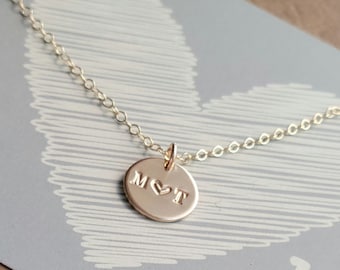 Personalized Initial Necklace . Couples initial Jewelry . Anniversary Gift Wife for Girlfriend . Perfect Valentines Gift