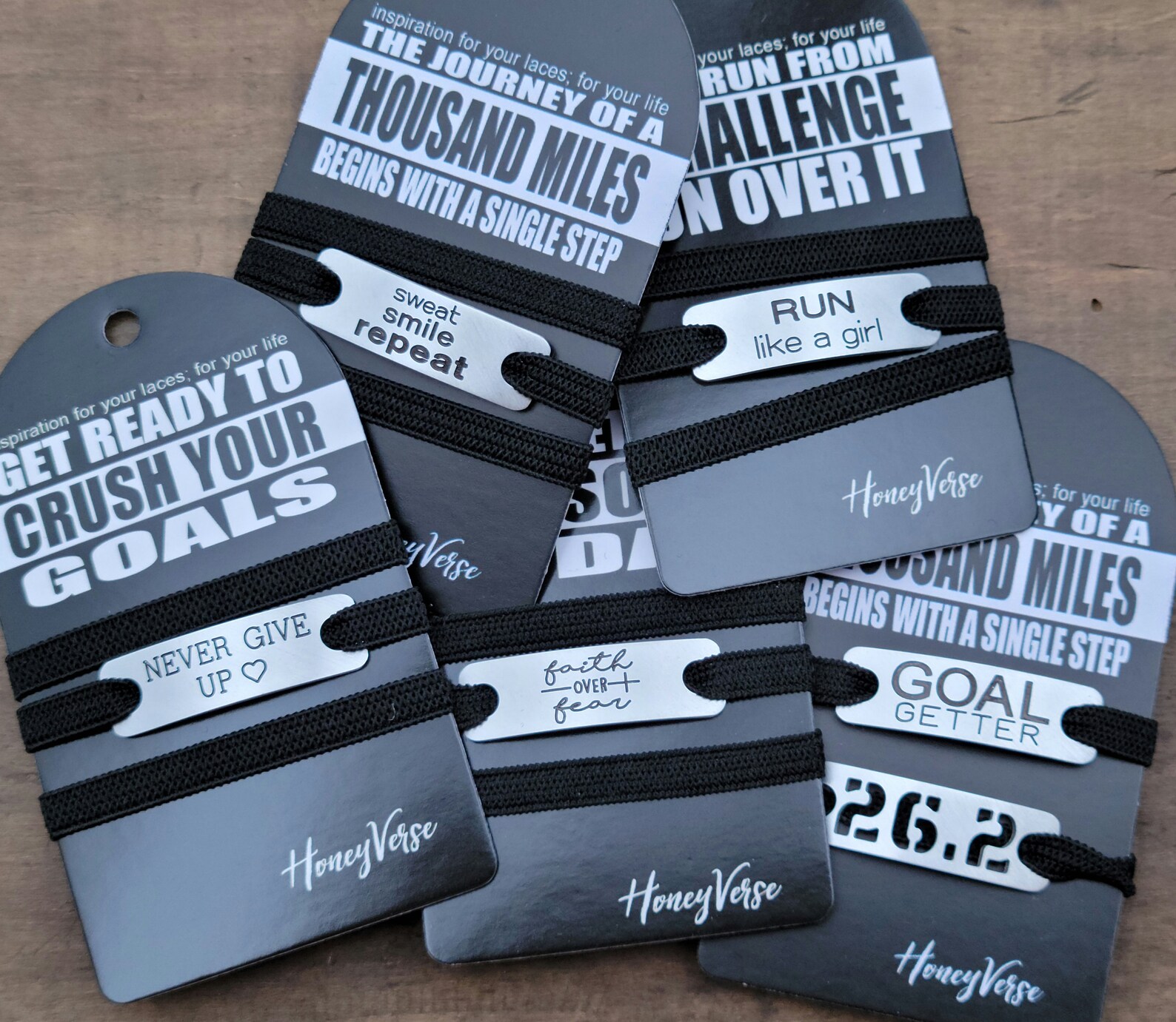 Personalized Running Shoe Tags one SINGLE or SET of TWO Etsy